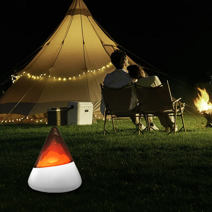 Wireless LED Night Light in Iceberg Design