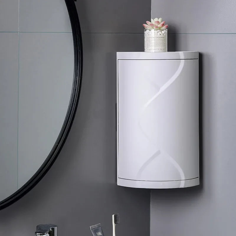 BowLift | Bathroom Corner Storage