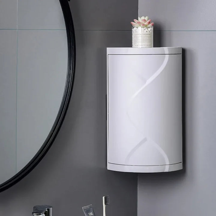 BowLift | Bathroom Corner Storage