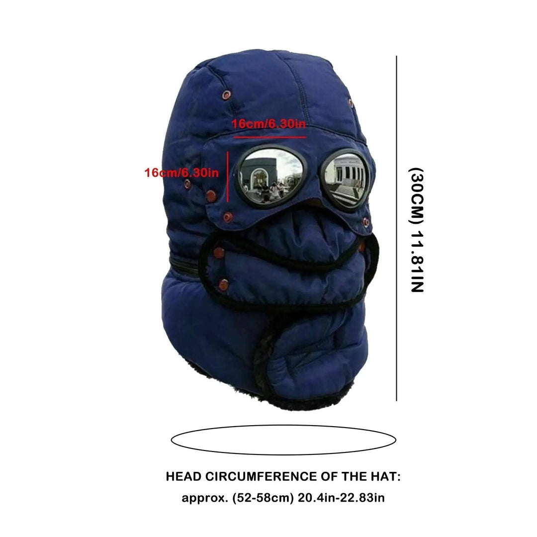 Polar Vision Thermo Windproof Face Covering Beanie