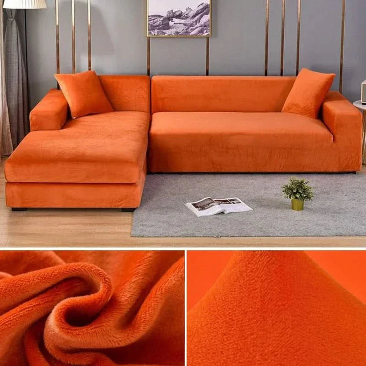 PlushFit - High-Quality Sofa Covers Made of Stretch Velvet