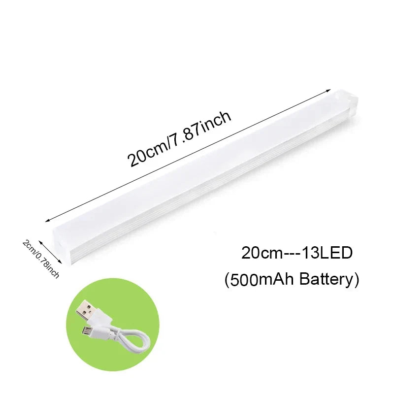 Wireless LED Motion Sensor Night Light for Kitchen, Bedroom, Closet, Stairway, and Cabinet Lighting