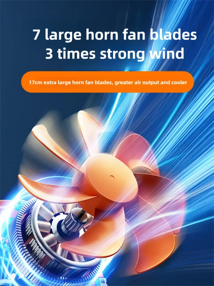 AEROLIA NightCool | 4-in-1 Fan &amp; Night Light | 20000mAh Battery | Usable Hanging &amp; Standing