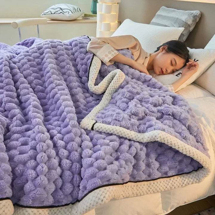 BowLift | TurtleVelvet | Autumn Flannel Blanket