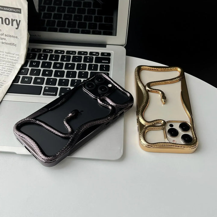 Snake Wrap Retro Phone Case