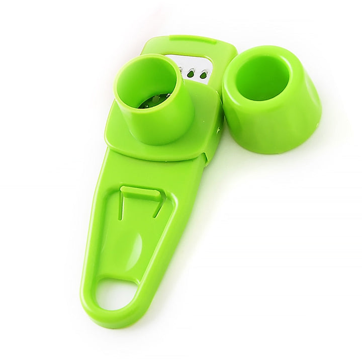 BowLift | Stainless Steel Garlic Press Chopper: Premium Hand Mill &amp; Masher for Easy Garlic Preparation in the Kitchen