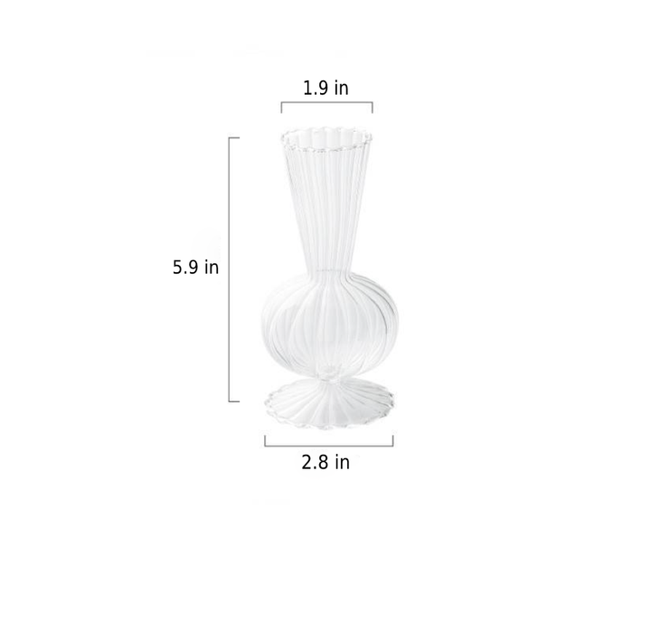 BowLift | Petal-Textured-Glass Accents &amp; Vases