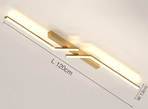 SleekGlow - Ceiling light with LED line
