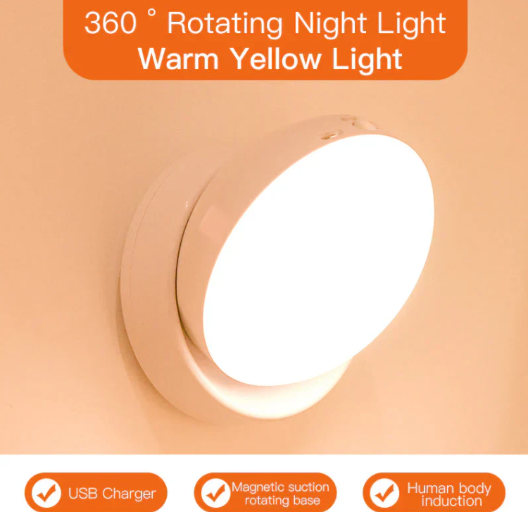 Smart Motion Sensor Night Light – Energy Saving and Automatic