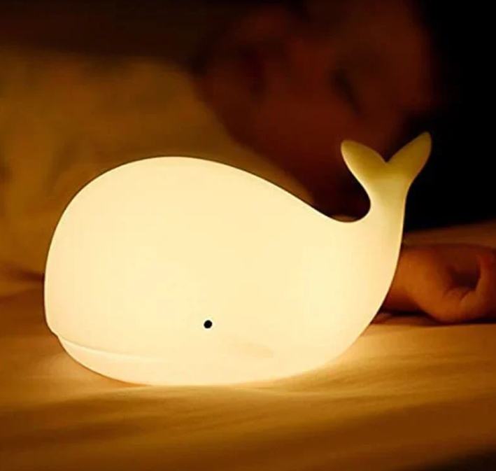 Charming colour Changing Whale Night Light