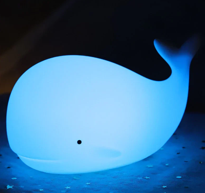 Charming colour Changing Whale Night Light