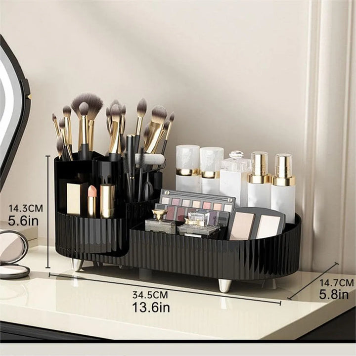 BowLift | Eleganza – Luxury Beauty Organizer with Slim Rotating Design