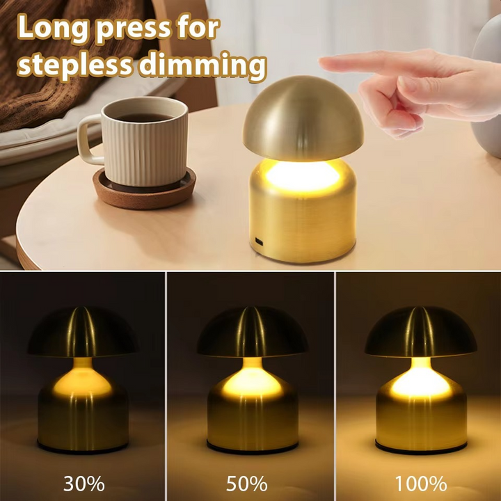 Versatile LED Touch Bedside Lamp - 3-colour Dimmable Night Light