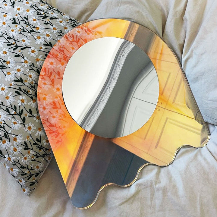 Acrylic Flower Mirror |
