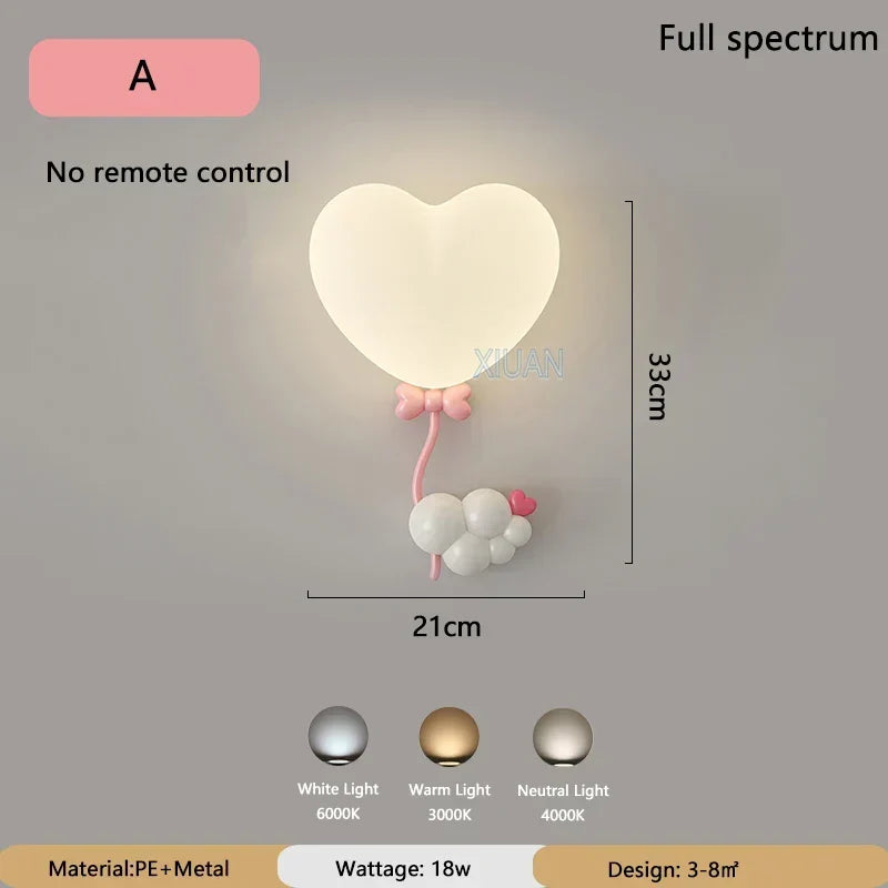 LoveLicht - Pink Clouds LED Night Light