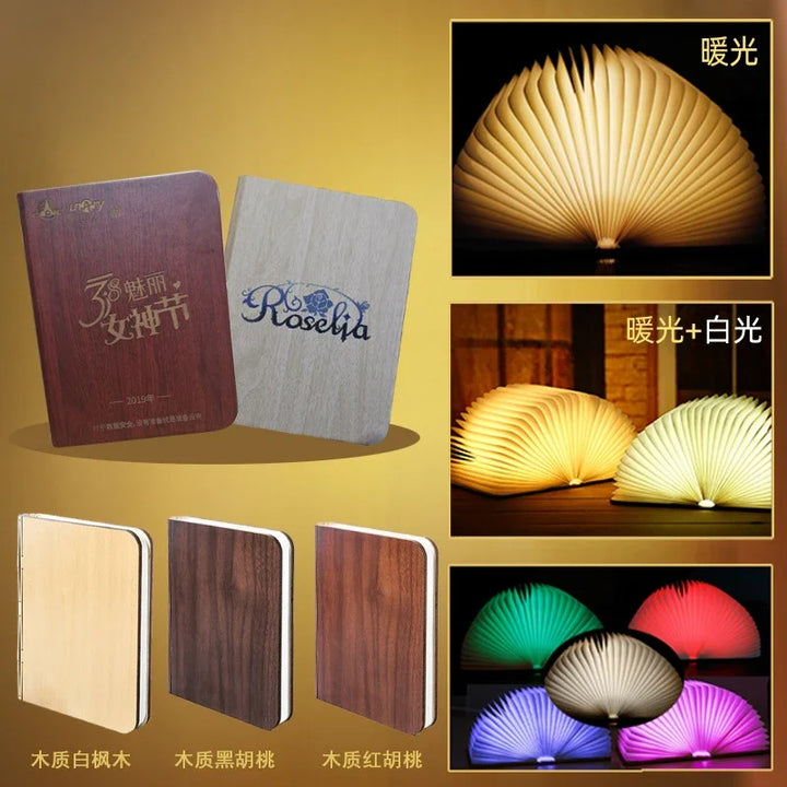 Creative Book LED Night Light