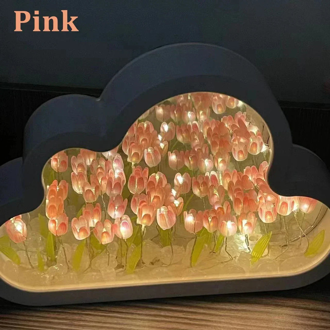 Tulip Atmosphere Infinite Flowers Night Light |