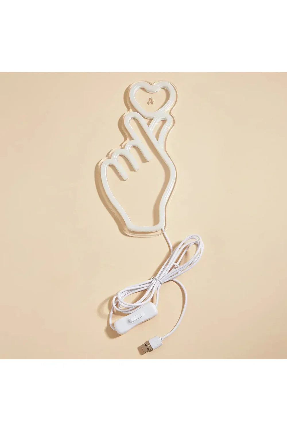 Hand Heart LED Neon