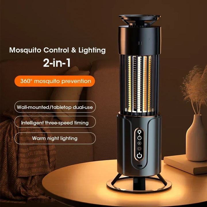 Zentora Mosquito Lamp | USB-powered &amp; Quiet | Chemical-free with Night Light Function