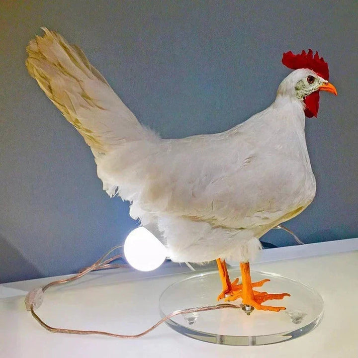 Decorative Night Lights Simulated Animal Funny Easter House Decoration Party Carnival Chicken Lamp Chick Night Light Ornaments