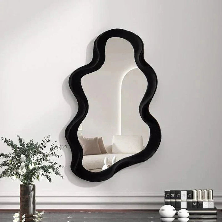 BowLift | Spiegelia Decorative Cloud-Shaped Mirror - for Living Room, Bedroom &amp; Bathroom