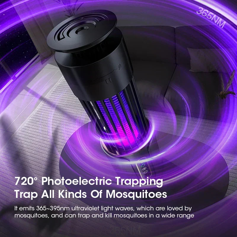Zentora Mosquito Lamp | USB-powered &amp; Quiet | Chemical-free with Night Light Function