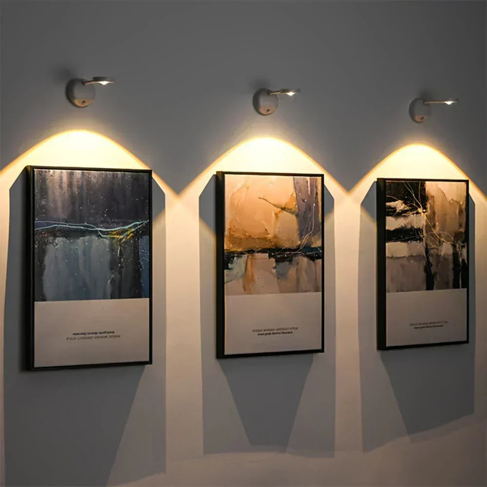 Wall Spotlight – SmartGlow – rechargeable LED – motion sensor