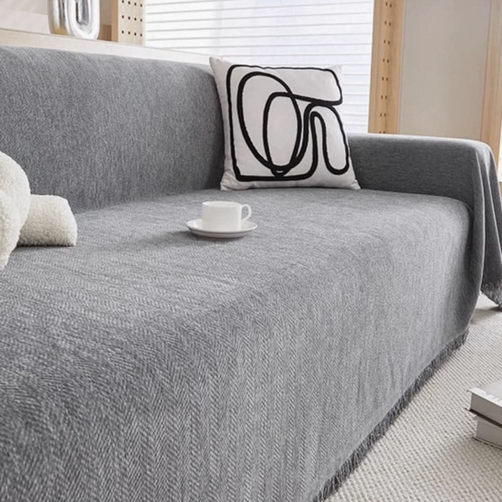 Minimalist Sofa Cover, Spill Proof and Easy Care