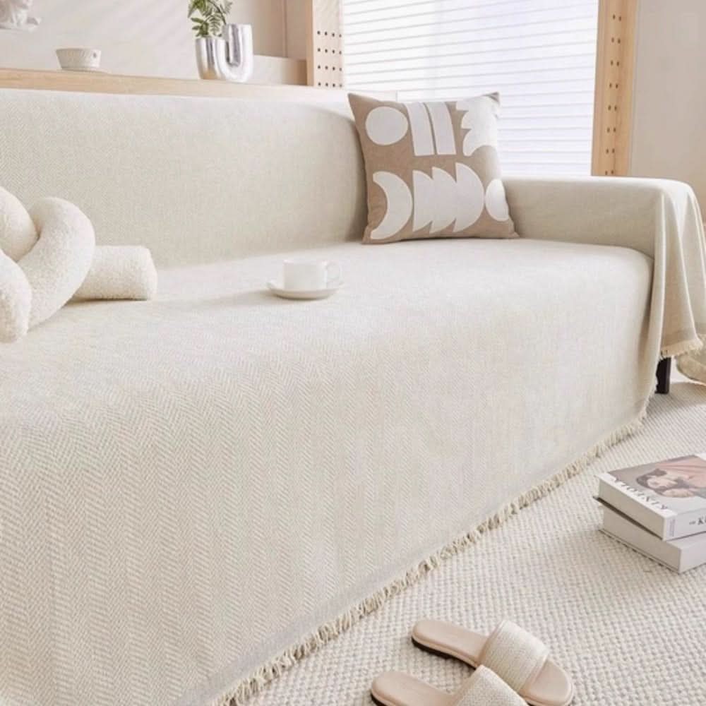Minimalist Sofa Cover, Spill Proof and Easy Care