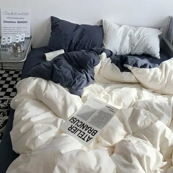 Reversible Bedding Set, Soft and Breathable for Modern Comfort |