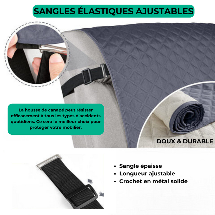 BowLift | Cover for extendable armchairs – anti-slip protection and premium comfort