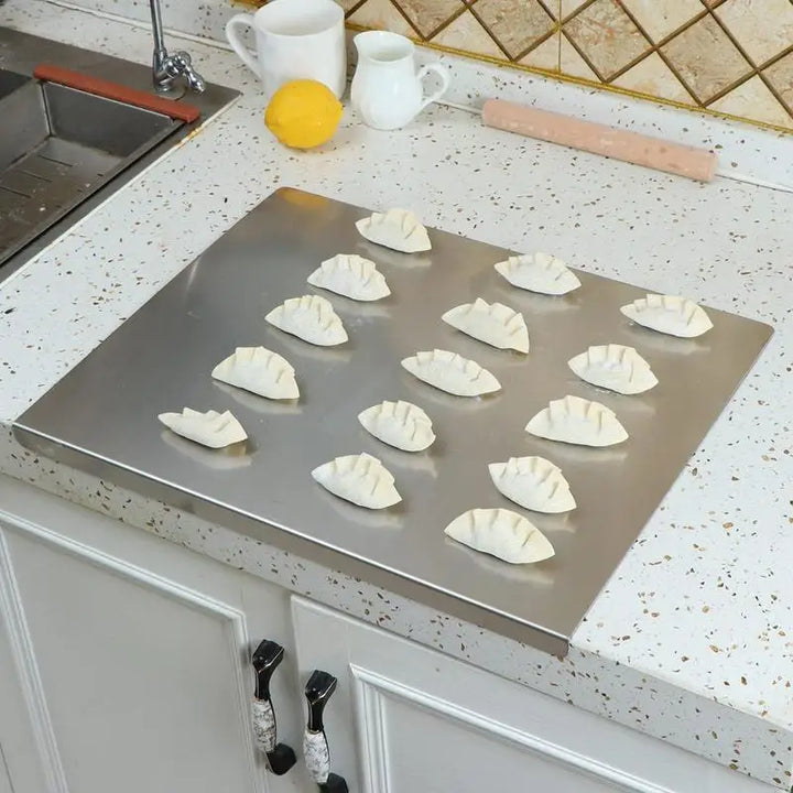 BowLift | SteelEdge – Hygienic stainless steel cutting board with non-slip and sleek edge design