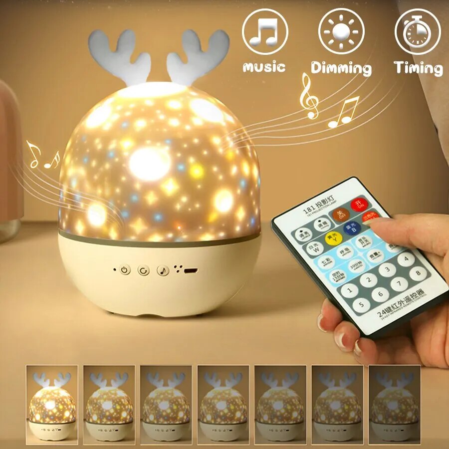 Delicate Night Light with Fairy-tale Design for Toddlers