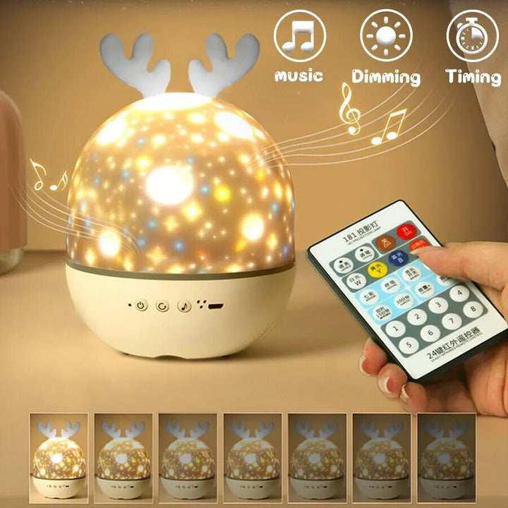 Delicate Night Light with Fairy-tale Design for Toddlers