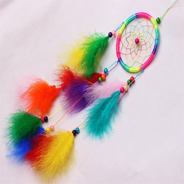 BowLift | Simple creative home decor ornaments dreamcatcher car pendant (White)