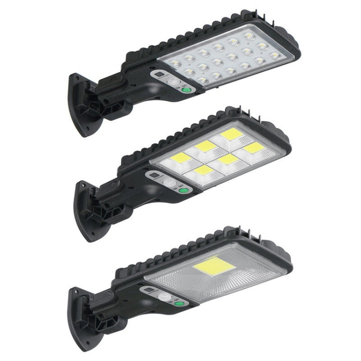 Solar Street Lighting LED Body Detection Garden Light, Specification: 616B-72 COB with Remote Control