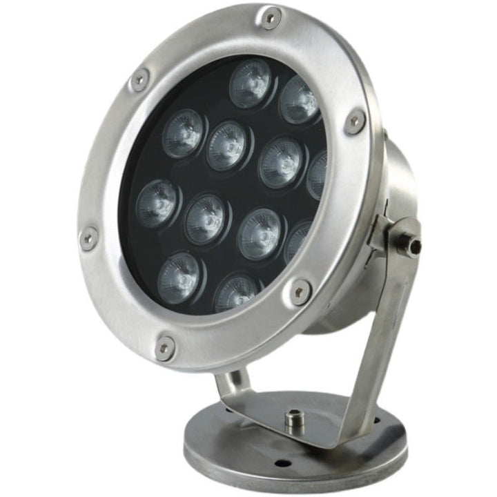LED Underwater Light Pool Fish Pond Fountain Waterproof Landscape Light 18W (White)