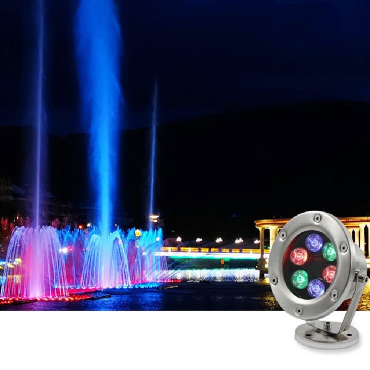 LED Underwater Light Pool Fish Pond Fountain Waterproof Landscape Light 24W (Warm White)