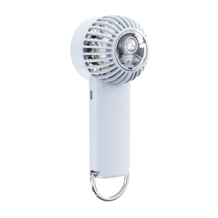 Outdoor Handheld Ice Air Conditioning Fan Astronaut Night Light Semiconductor Cooling Fan(Light Blue) |