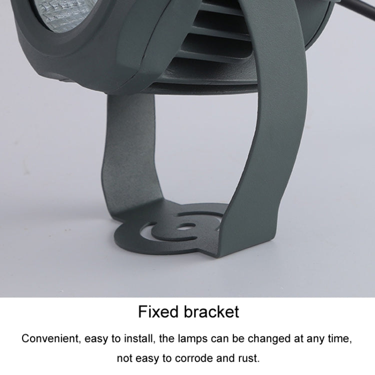 LED Floodlight COB Outdoor Waterproof Spotlight Billboard Lights Garden Lamp, colour: 20W 2 colour Choice 1
