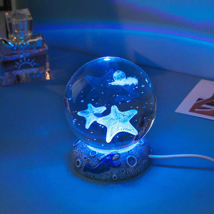 Underwater World Crystal Ball Night Light