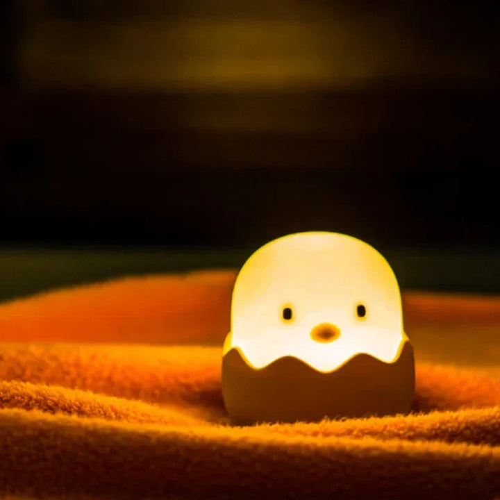 Chick Night Light for Children – Cute LED Lamp in Egg Design for the Children&