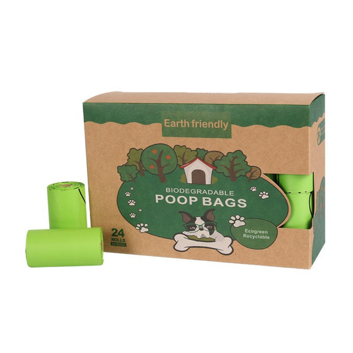 120 Poop Bags with Dispenser Bowlift