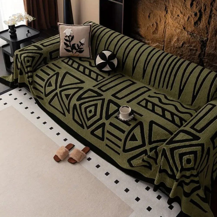 Soft, durable microfiber sofa cover, non-slip and easy to care for