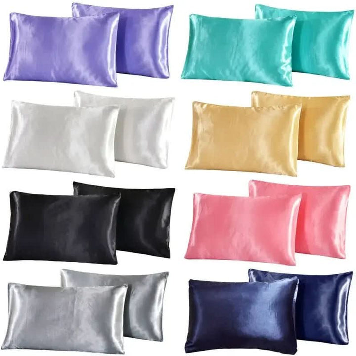 Luxurious satin pillowcase for restful sleep