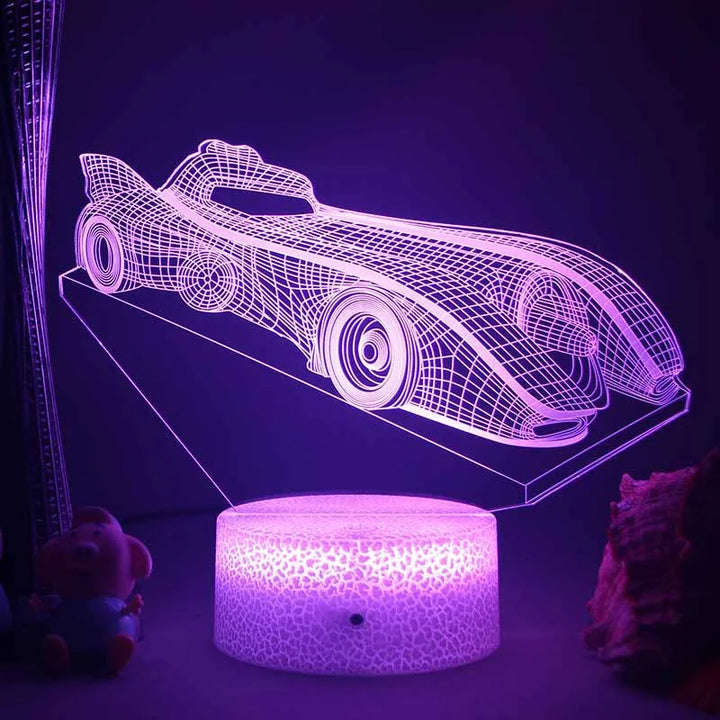 LED Night Light - 3D Illusion Lamp for Children&
