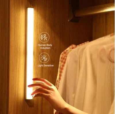 Wireless LED Night Light | Motion-Sensing, Energy-Efficient &amp; Ideal for Kitchens, Bedrooms, Hallways &amp; Closets