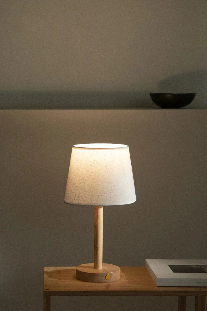 Wooden LED Night Light WoodGlow – Modern &amp; Wireless Light