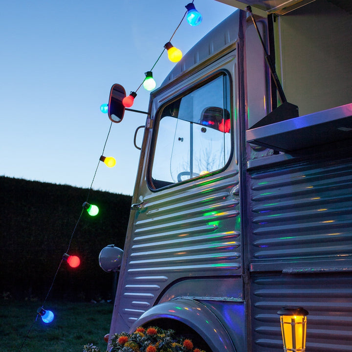 30 LED Fiesta Party String Lights multicoloured