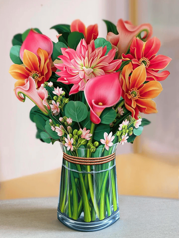 BowLift | Plastic Pop-up Flower | Incl. Free Gift Cards - Fair